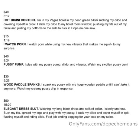 Depechemoans adult model picture