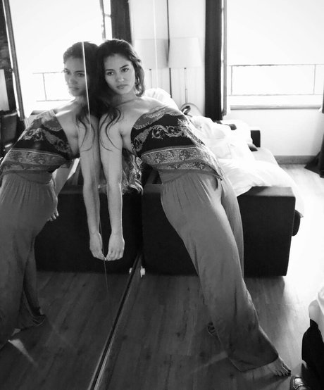 Ophelie Bau model top picture