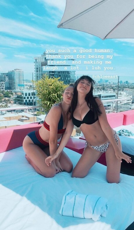 Chloe East beautiful model archive