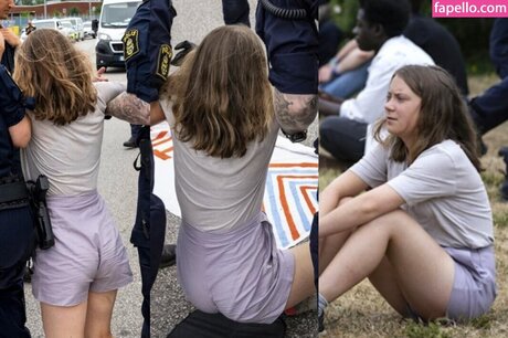 Greta Thunberg model naked photos