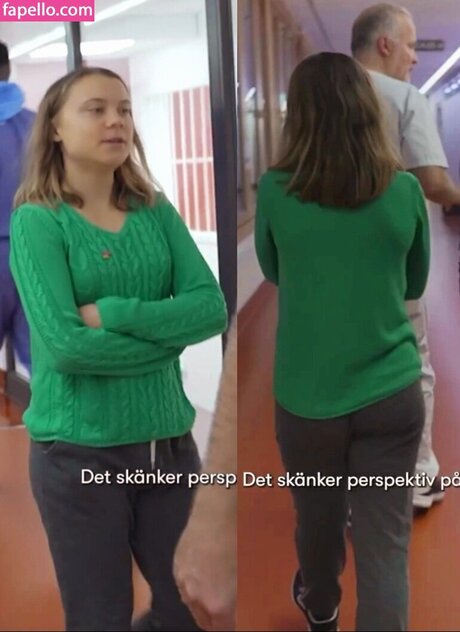 Greta Thunberg nice pornstar image