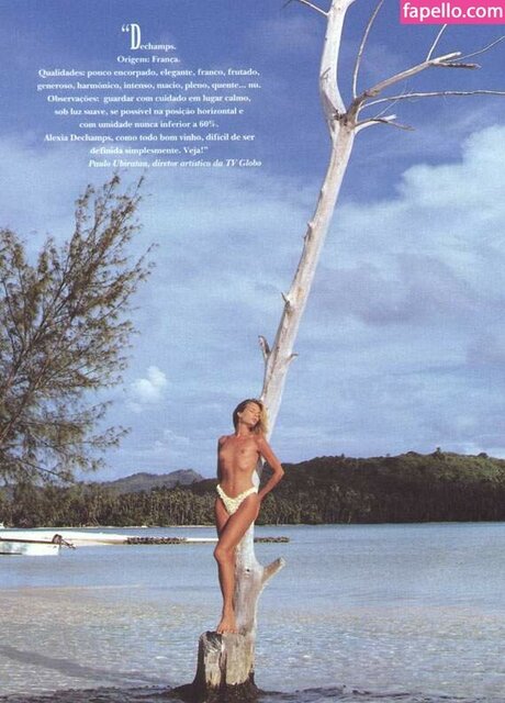 Alexia Dechamps hot model picture