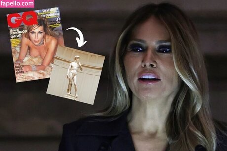 Melania Trump adult model image