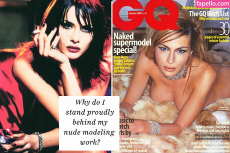 Melania Trump model art photo