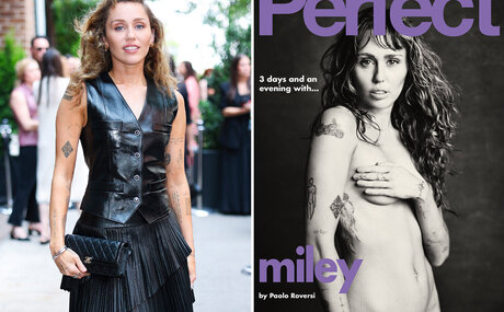 Cyrus Miley sexy pornstar photos