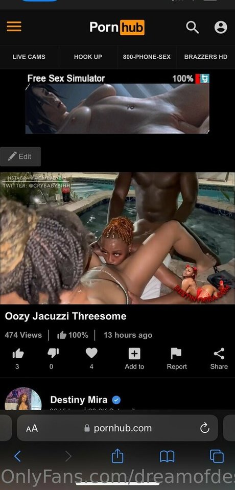 dreamofdestinym high quality pornstar pics