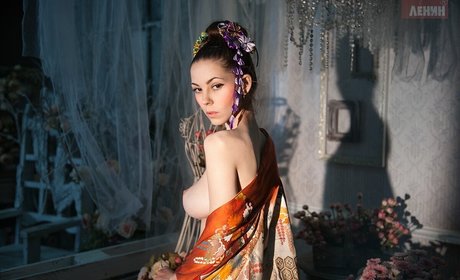 Ksyusha Egorova exclusive model images