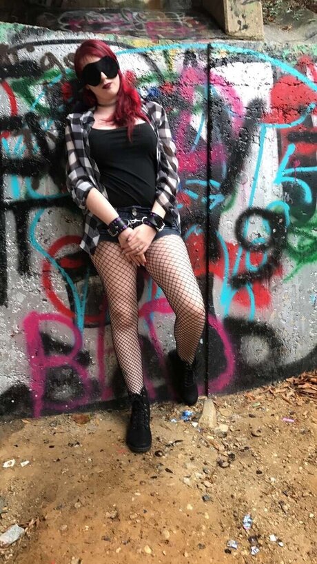 Blue girl model sex photo