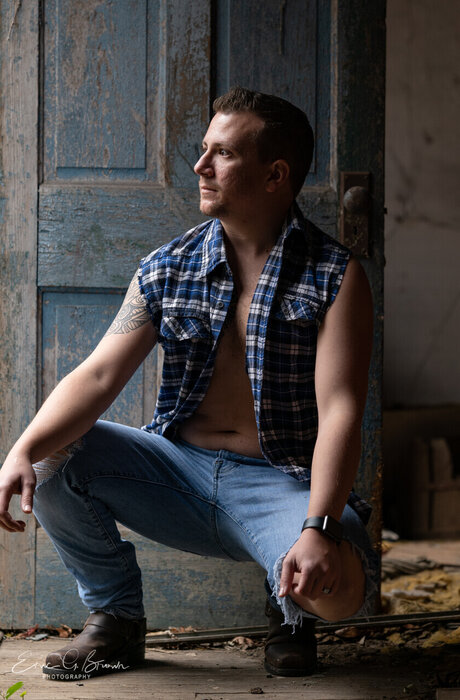 Tatted high quality model pic