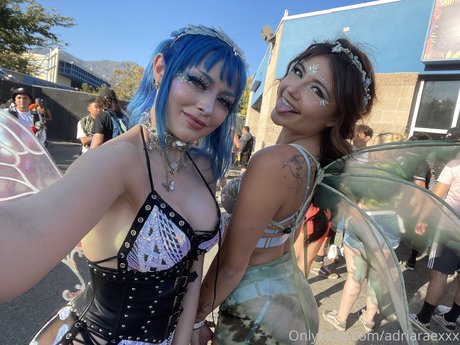 Adria Rae naked model photo