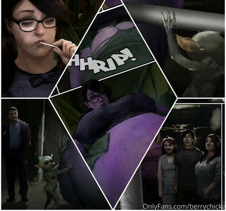 berrychicka naked model pic