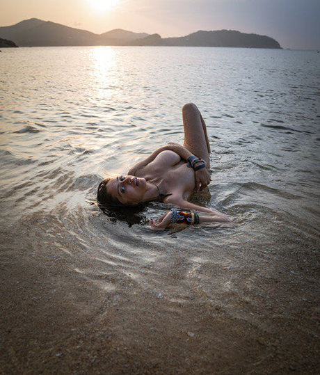 Kamya Buch model hot galleries