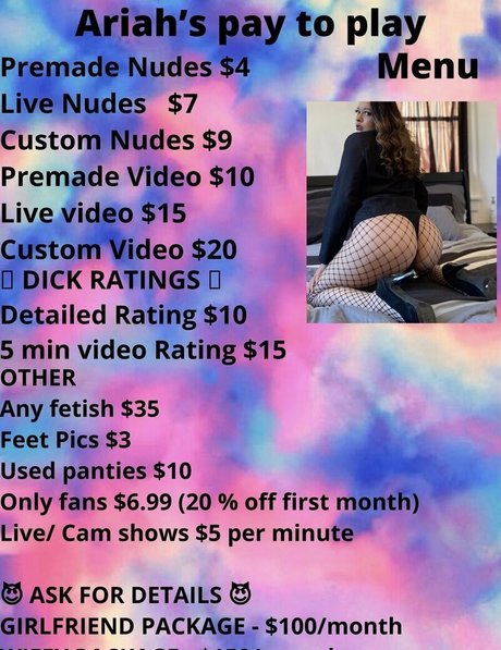 ariah69 sex star pictures