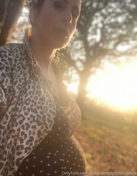 Pregnant English Rose hd pornstar image