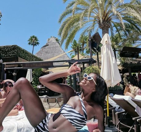 AJ Odudu pretty model pics