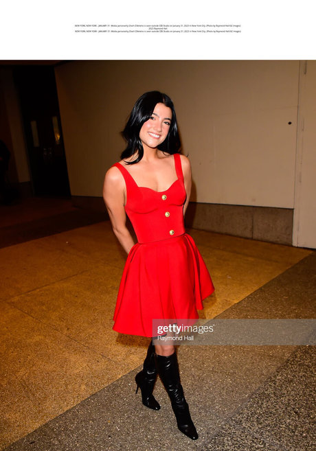 Charli D Amelio model pretty pic