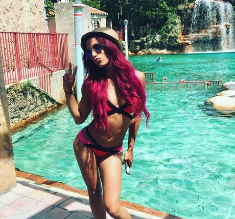 Sasha Banks model exclusive picture