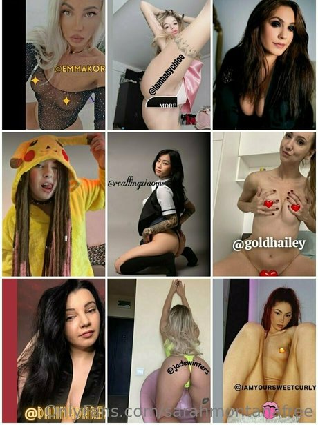 sarahmontanafree art pornstar picture