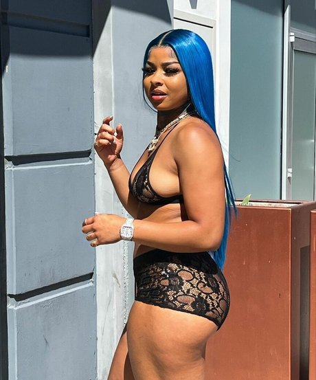 Chrisean Rock model art archive