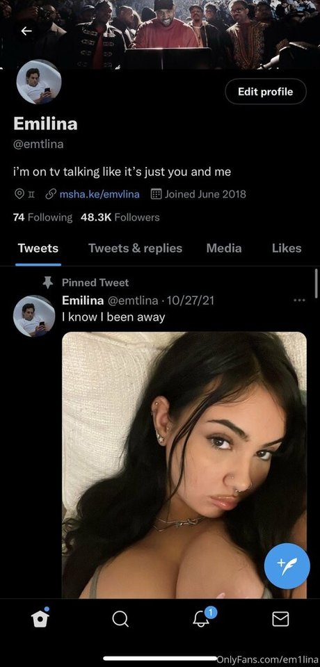 em1lina high quality model images