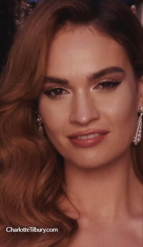 Lily James porn star image