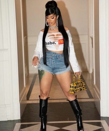 Cardi B model hot photos