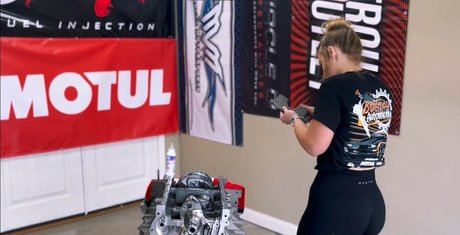 Britney Automotive sexy model archive