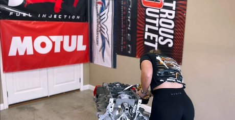 Britney Automotive beautiful model pics