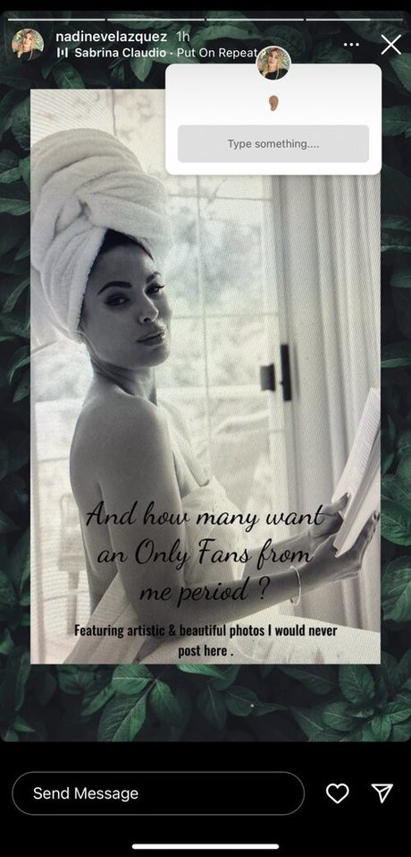 Nadine Velazquez pornstar art photos