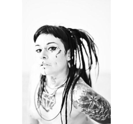 shewolf inked pornstar nude image