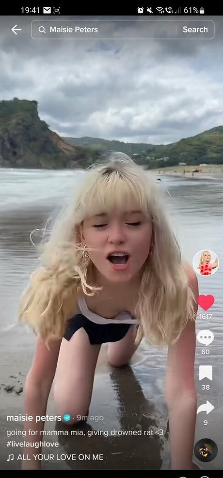 Maisie Peters naked actress picture