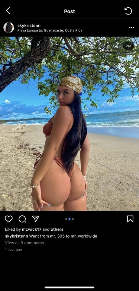 Sky Kristen model pornographic pictures