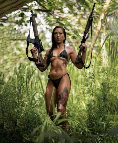 Girls With Guns pornstar perfect photos