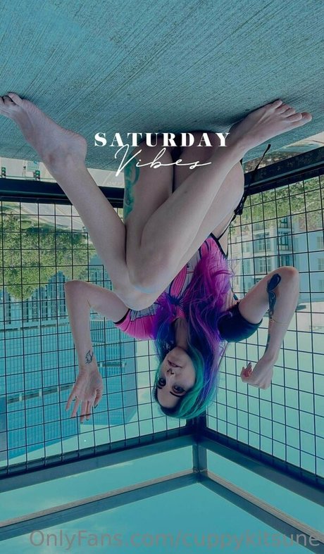 cuppykitsune high quality model photo