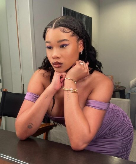 Storm Reid pornstar art image