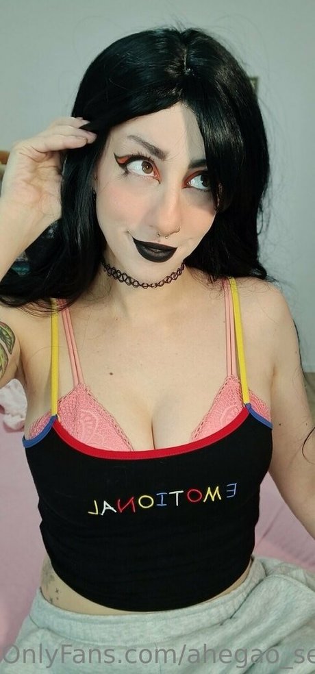 Ahegaoself sex model photos