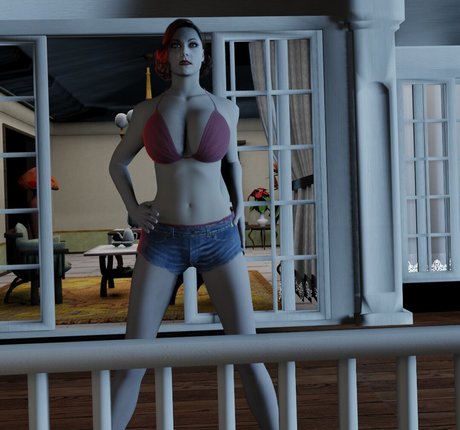 Resident Evil pornstar naked photo