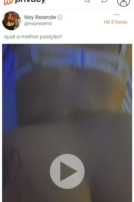 Nay Rezende sexy actress picture