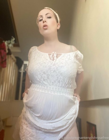 pregnantenglishrosefree hd model image