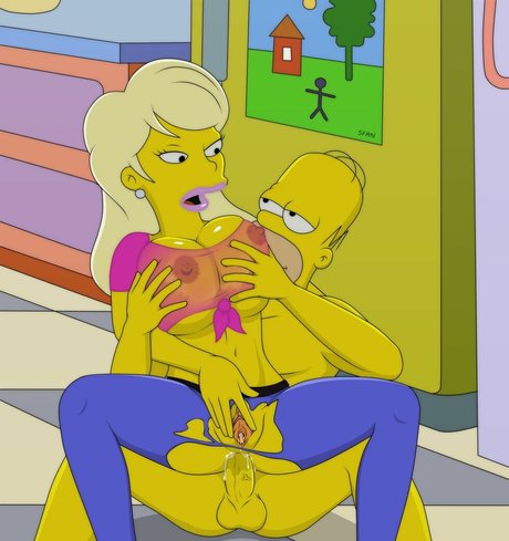 The Simpsons pornstar beautiful image