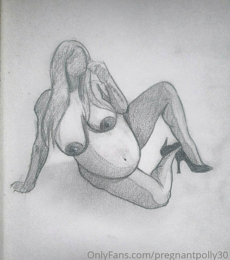 pregnantpolly30 art actress picture