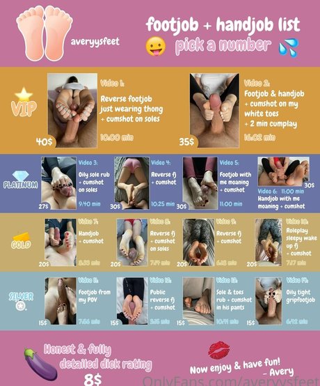 averyysfeet model nude image