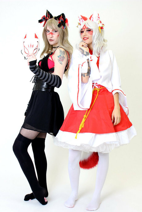 kitsune foreplay pornstar beautiful picture