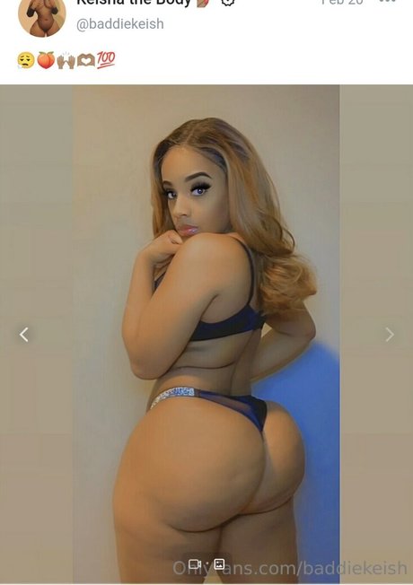 Baddiekeish art star photos
