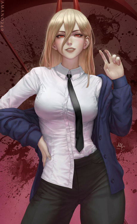 Chainsaw Man hd model picture