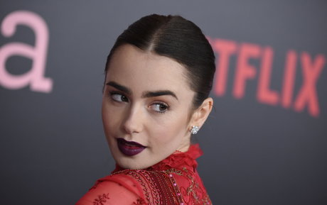 Lily Collins xxx hübsche foto