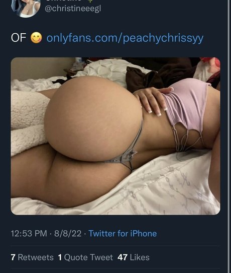 PeachyChrissyy nacktheit erotische galerie