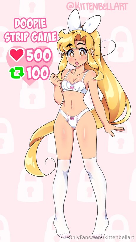 Kittenbellart perfekte nackten bild