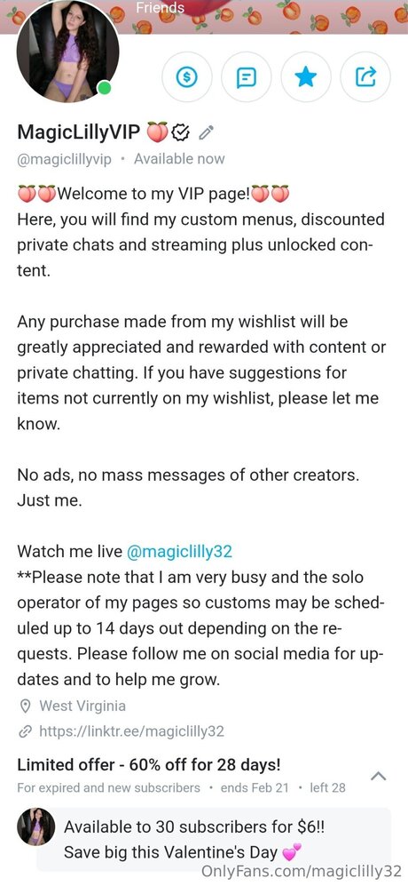 Magiclilly32 sexy erotische galerie