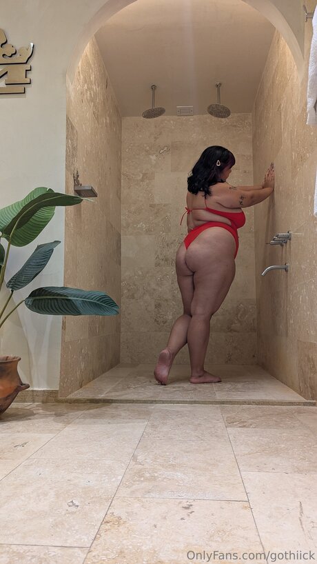 Gothiick model perfekte bilder